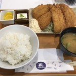 Kakehashi Suisan - 東浜あじフライ定食＝６９０円
