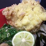 極楽うどん TKU - 鶏玉ぶっかけ （￥790）