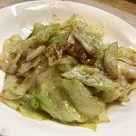 ゆたか - レタスのオイスターソース炒め