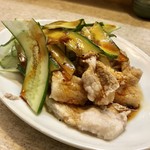 ゆたか - 豚しゃぶとキュウリの旨辛ダレ