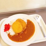 カフェ・とーぶ - 野菜コロッケカレー  570円