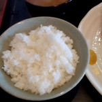 旭家 - ご飯&味噌汁