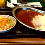 PRONTO - 【2019.2.22(金)】チキンカレーと野菜サラダ