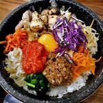 コッテジ - 石焼ＣＳＢ（ご飯大盛）