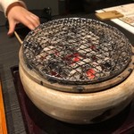 あわび日本料理 錦りゅう - 炭火で自分で焼けるという楽しさ♪　2019/02/16
