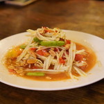 Baan E-Sarn Mungyos - パパイヤのサラダ