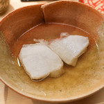 日本橋蛎殻町 すぎた - めぬけ（深海魚）につけ