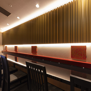 お一人様でもご利用いただけるカウンター席