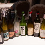 Gaggan - ペアリングしたドリンクが勢揃い。