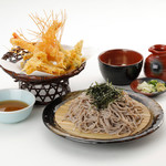 Natural shrimp and vegetable tempura