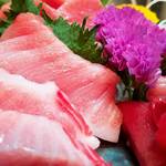 Bluefin tuna purchased whole from a fisherman in Tsushima