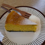 コーヒー オッタ - かぼちゃのチーズケーキ