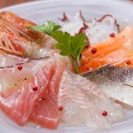 意式生拌天然鮮魚