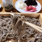 手打ち大石田そば　きよ - そばアップ