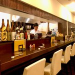 桝田屋 - カウンター席