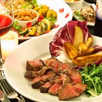 伊酒リア - 宴会コース 八千代黒牛メイン