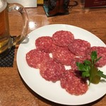 バール　IKUTA - ビアサラミ486円