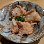 もつ屋 粋星 - もつ明太　580円