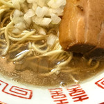 中華ソバ 伊吹 - 淡麗中華ソバの麺