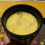 氷見回転寿司　粋鮨 - 茶碗蒸し。