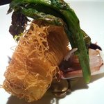 スゥリル - 天然スズキのカダイフフリット