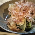 吾作 - しろ菜の煮びたし。旨し！