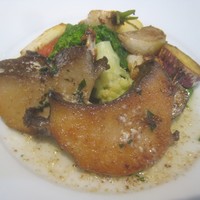 アーティショー - アワビのムニエル　ブール・ノワゼット　＋￥1620