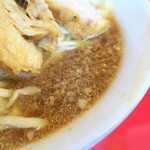 ラーメン二郎 - スープ