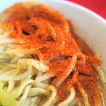 ラーメン二郎 - 一味投下～♪