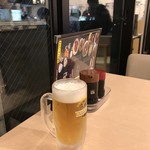 食事処 こもれび - サウナでととのったらやはり生ビールでしょ～(^O^)/