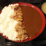 帯広ぶた丼 - BUTAカレー並盛り