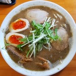 麺饗 松韻 - 中華そば(こってり)中+煮玉子