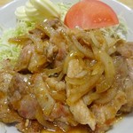 中華・洋食 やよい - しょうが焼き７５０円