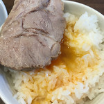 中華そば まるたけ - たまごかけごはんを勝手にカスタマイズ