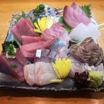 海鮮居酒屋 ひで房 - 漁港直送刺身盛り合わせ