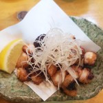 海鮮居酒屋 ひで房 - タコの唐揚げ