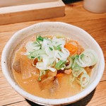 Tachinomiyamasaki - 和牛モツ煮込み  300円