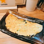 立ち呑み家 正木 - ニラ玉  400円