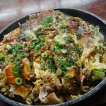 勝お好み焼店 - 肉玉そば（700円）