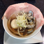 くそオヤジ最後のひとふり - あさりラーメン