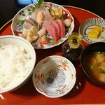 松風 - おさしみ定食