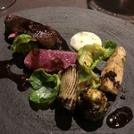 sincere - 鴨。国産でしたが、やや味がさっぱり目の国産に対して、しっかりめのソースでコクと火入れ。申し分ありません。