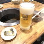 めんよう亭 - 生ビール 519yen