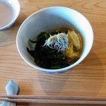 日本料理 はるばる - しらすと白菜の和え物