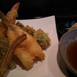 Chouseian - 海老とキスと春野菜の天ぷら