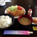 食事処 和 - 料理写真:とんかつ定食　６００円