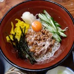 一力屋 - 納豆そばのｱｯﾌﾟ