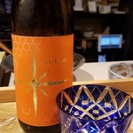 鮨匠 のむら - お酒⑥寒北斗　 shi-bi-en秋　辛口純米酒(福岡)