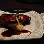 箱根吟遊 武蔵野本館 - 焼き物(寒鰤と大根のくわ焼き)