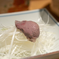 柳家錦 - 2019.2 白髪ネギの上にしゃぶしゃぶした真鴨ロースを乗せて